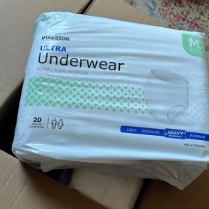 Ladies Depends set of 4 80 in total